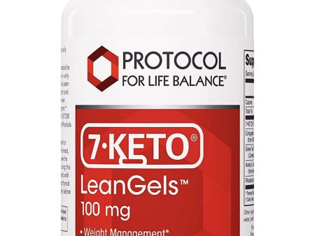 Protocol For Life Balance, 7-KETO, LeanGels, 100 mg, 60 Softgels Sale