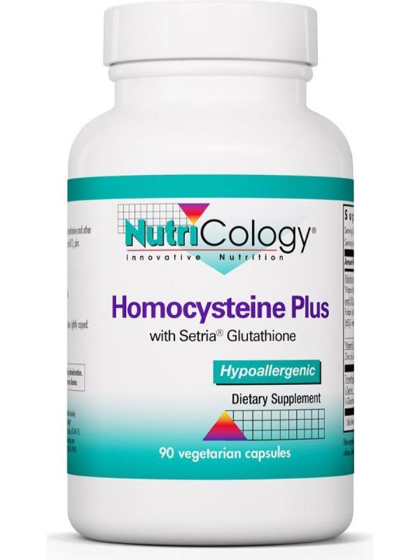 NutriCology, Homocysteine Plus with Setria Glutathione, 90 Vegetarian Capsules Online