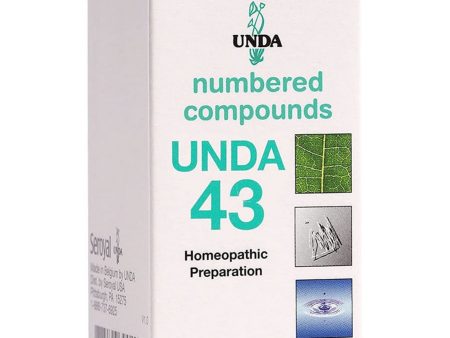 UNDA, Unda 43 Homeopathic Preparation, 0.7 fl oz Discount