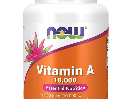 NOW Foods, Vitamin A 10,000, 100 softgels Online now