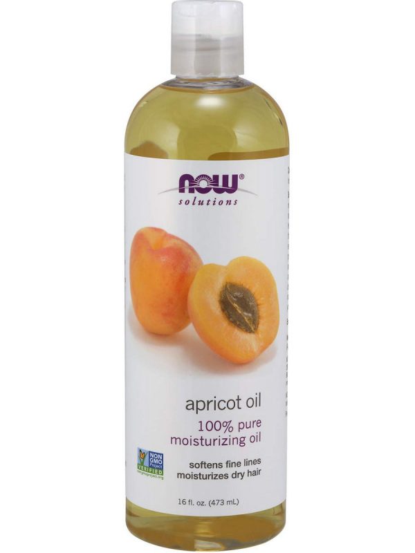 NOW Foods, Apricot Oil, 100% Pure Moisturizing Oil, 16 fl oz Hot on Sale