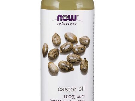 NOW Foods, Castor Oil, 100% Pure Versatile Skin Care, 16 fl oz Supply