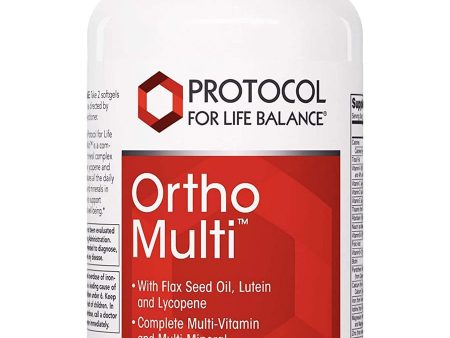 Protocol For Life Balance, Ortho Multi, 90 Softgels Cheap