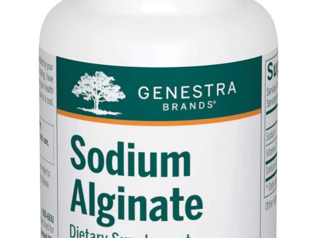 Genestra, Sodium Alginate Dietary Supplement, 60 Vegetarian Capsules Supply