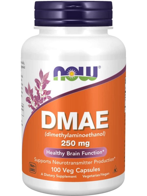 NOW Foods, DMAE 250 mg, 100 veg capsules Fashion