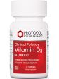 Protocol For Life Balance, Vitamin D3, Clinical Potency, 50,000 IU, 12 Softgels on Sale