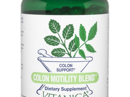 Vitanica, Colon Motility Blend, 90 Vegetarian Capsules Discount