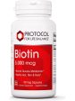 Protocol For Life Balance, Biotin, 5,000 mcg, 90 Veg Capsules For Discount