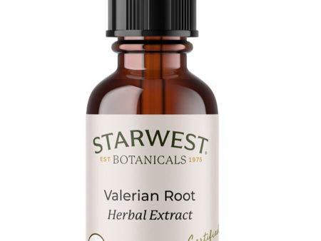 Starwest Botanicals, Valerian Root Extract Organic, 1 fl oz Online