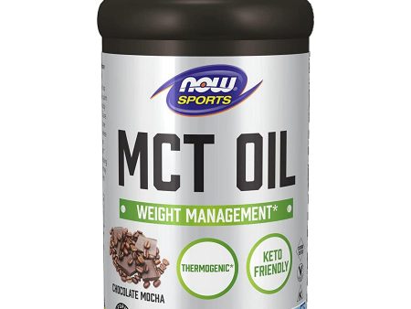 NOW Foods, MCT Oil, Chocolate Mocha, 16 fl oz Hot on Sale