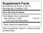 UNDA, gemmo Acer Campestre Dietary Supplement, 4.2 fl oz Online now