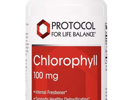 Protocol For Life Balance, Chlorophyll, 100 mg, 90 Veg Capsules Hot on Sale