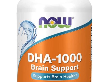 NOW Foods, DHA-1000 Brain Support, Extra Strength, 90 softgels Hot on Sale