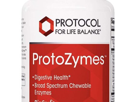 Protocol For Life Balance, ProtoZymes, 90 Chewables Fashion