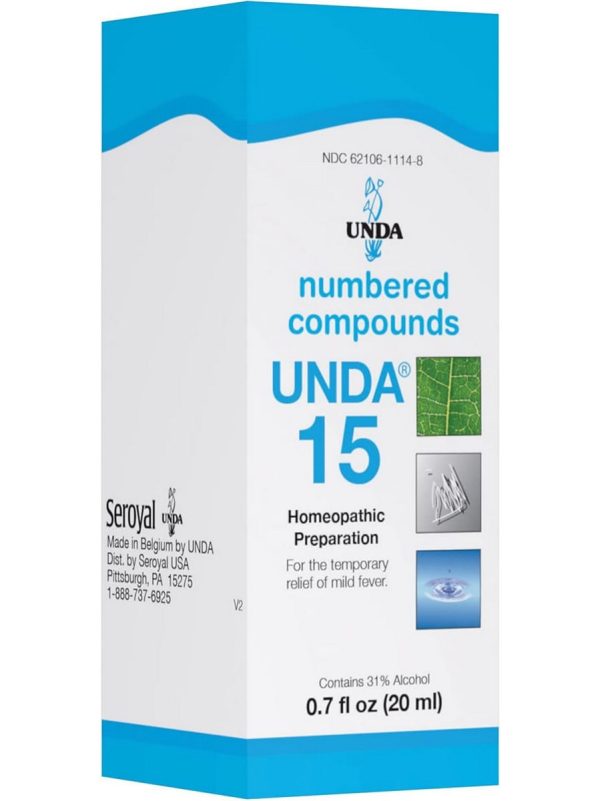 UNDA, UNDA 15 Homeopathic Preparation, 0.7 fl oz Fashion