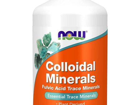 NOW Foods, Colloidal Minerals Liquid, 32 fl oz Online Hot Sale