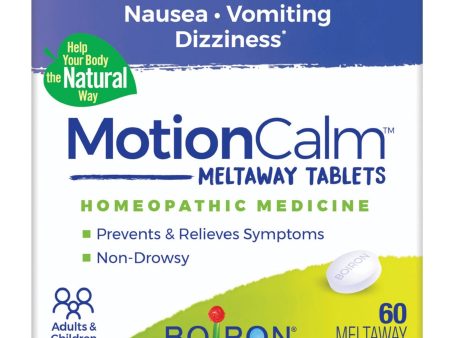 Boiron, Motioncalm, 60 Meltaway Tablets Supply