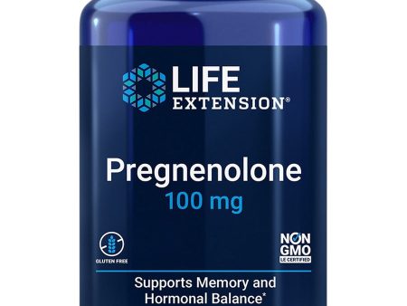 Life Extension, Pregnenolone, 100 mg, 100 capsules Cheap