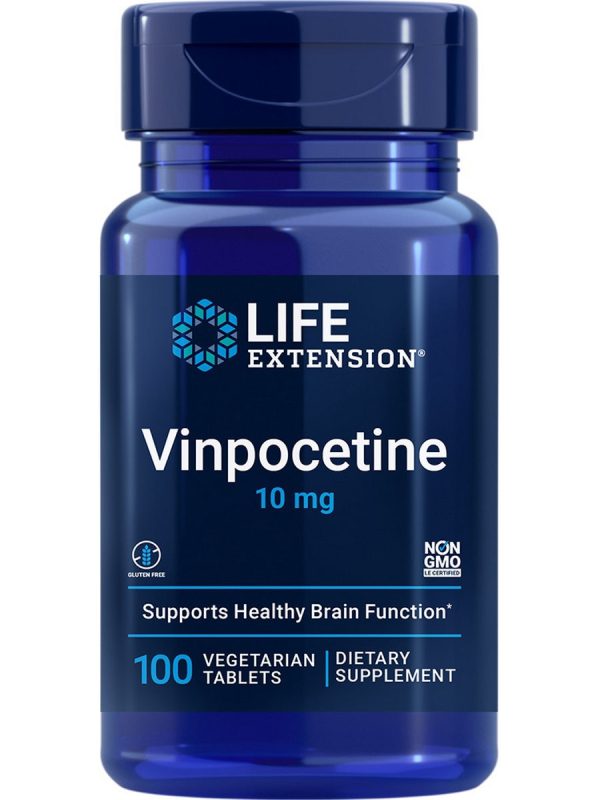 Life Extension, Vinpocetine, 10 mg, 100 vegetarian tablets Online