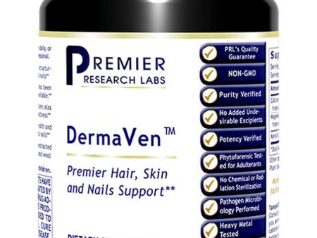 Premier Research Labs, DermaVen, 60 Plant-Source Capsules For Sale