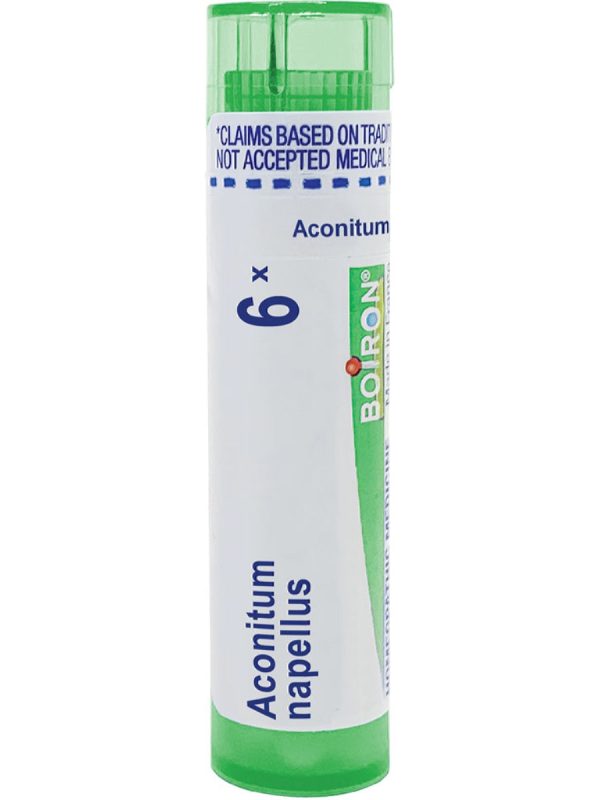 Boiron, Aconitum Napellus 6X, 80 Pellets Online now