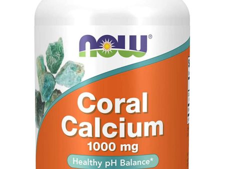 NOW Foods, Coral Calcium 1000 mg, 100 veg capsules Supply