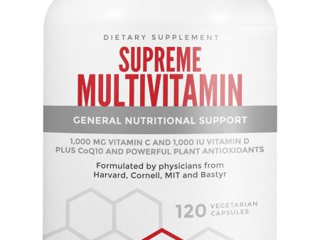 NBI, Supreme Multivitamin, 120 Vegetarian Capsules Online now