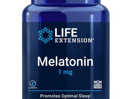 Life Extension, Melatonin, 1 mg, 60 capsules For Cheap