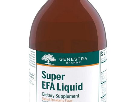 Genestra, Super EFA Liquid Dietary Supplement, Natural Strawberry Flavor, 6.8 fl oz Online now