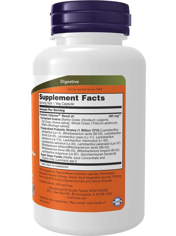 NOW Foods, Probiotic Defense™, 90 veg capsules Sale