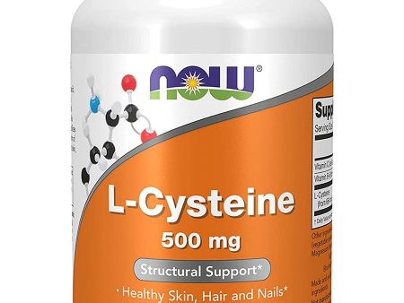 NOW Foods, L-Cysteine 500 mg, 100 tablets Online