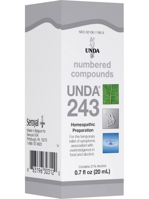 UNDA, UNDA 243 Homeopathic Preparation, 0.7 fl oz Online