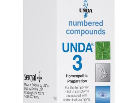 UNDA, UNDA 3 Homeopathic Preparation, 0.7 fl oz Online now