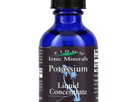 Eidon Ionic Minerals, Potassium, Liquid Concentrate, 2 oz (60ml) Online Hot Sale