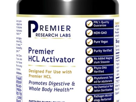 Premier Research Labs, Premier HCL Activator, 90 Plant-Source Capsules Fashion