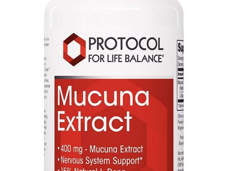 Protocol For Life Balance, Mucuna Extract, 400 mg, 90 Veg Capsules Online Sale