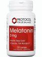 Protocol For Life Balance, Melatonin, 3 mg, 120 Lozenges For Sale