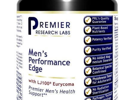 Premier Research Labs, Men s Performance Edge, 45 Plant-Source Capsules Fashion