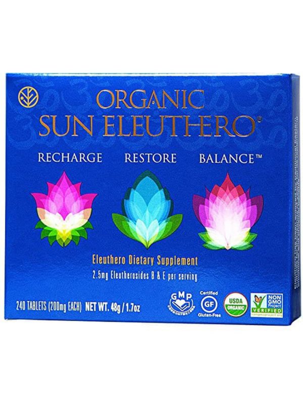 Sun Chlorella, Organic Sun Eleuthero, 200mg, 240 Tablets (20-day supply) Online Hot Sale