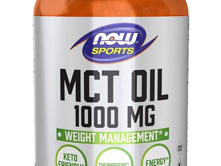 NOW Foods, MCT Oil 1000 mg, 150 softgels Supply