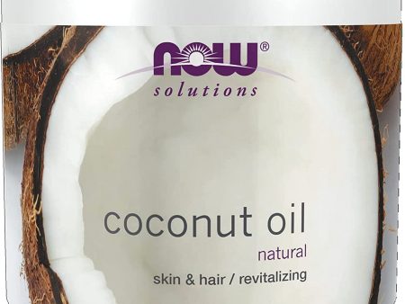 NOW Foods, Coconut Oil, Natural, 7 fl oz For Discount