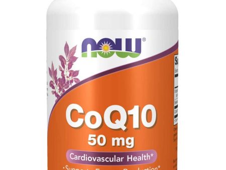 NOW Foods, CoQ10 50 mg, 100 softgels Online now