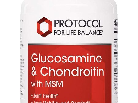 Protocol For Life Balance, Glucosamine & Chondroitin with MSM, 90 Veg Capsules Cheap