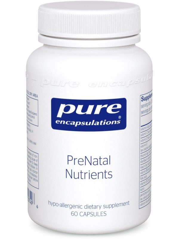 Pure Encapsulations, PreNatal Nutrients, 60 caps Fashion