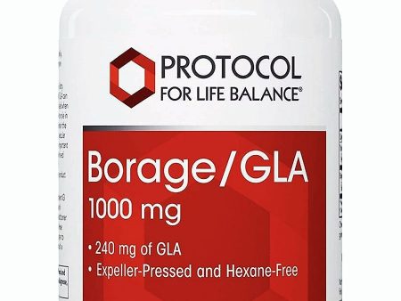 Protocol For Life Balance, Borage GLA, 1,000 mg, 60 Softgels Sale