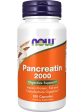 NOW Foods, Pancreatin 2000, 100 capsules For Sale