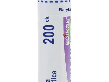 Boiron, Baryta Muriatica 200CK, 80 Pellets Fashion