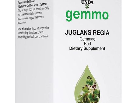 UNDA, gemmo Juglans Regia Dietary Supplement, 4.2 fl oz For Discount