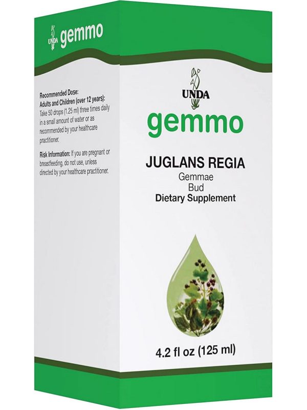 UNDA, gemmo Juglans Regia Dietary Supplement, 4.2 fl oz For Discount