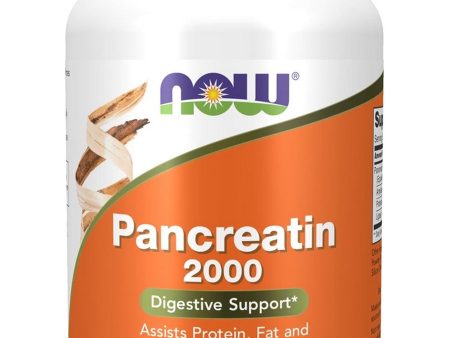 NOW Foods, Pancreatin 2000, 250 capsules Fashion